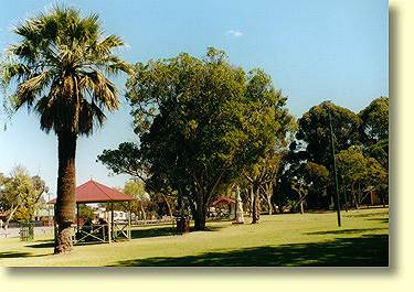 Coolgardie Parklands are an ideal location for a rest stop and  place to let the kids burn off some energy.