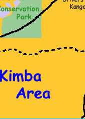 Kimba Travel Map - NullarborNet.com.au