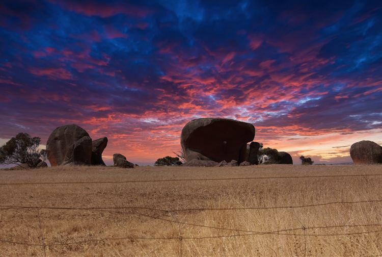 Murphy's Haystacks at sunset