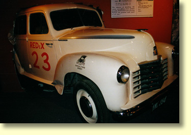 Balladonia Museum has some interesting displays. including this Red X Car Trial exhibit. Red X car trials were a feature of rural Australian life in the 50s and 60s. Balladonia museum and Roadhouse is well worth a short rest break.