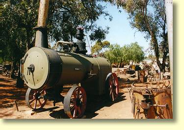 Ben Prior's Outdoor Park houses all sorts of antiquated mining machinery. If you're having a rest break in Coolgardie you should make the time to view these unique pieces.