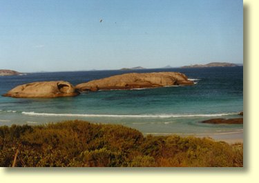 Twilight Cove - a good swimming beach.