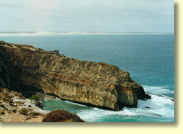 The Head of The Great Australian Bight. A great place to see Southern Right Whales. The Whale Whale watching season is between May and September.
