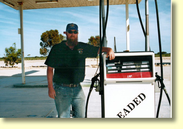 Pumping Gas on the Nullarbor