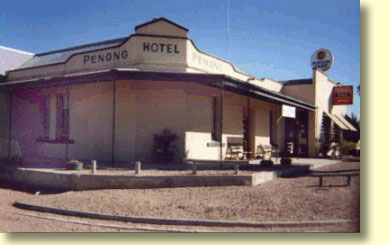 Penong Hotel : The pub with the famous lighters!